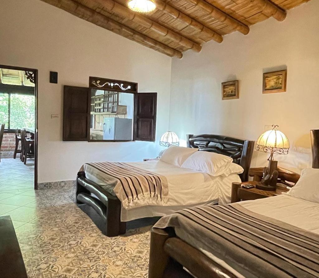 Hotel Bosques Del Saman Alcala Quimbaya Eksteriør billede
